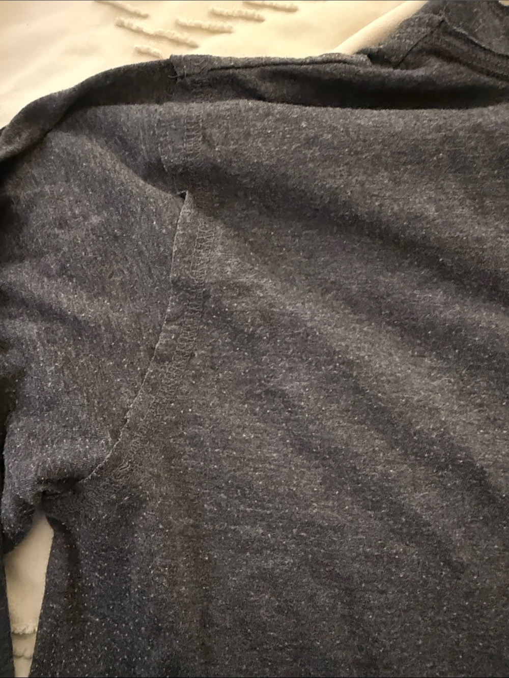 Long Sleeve Pittsburgh Steelers Henley - Men's Charcoal - Picture 7 of 9